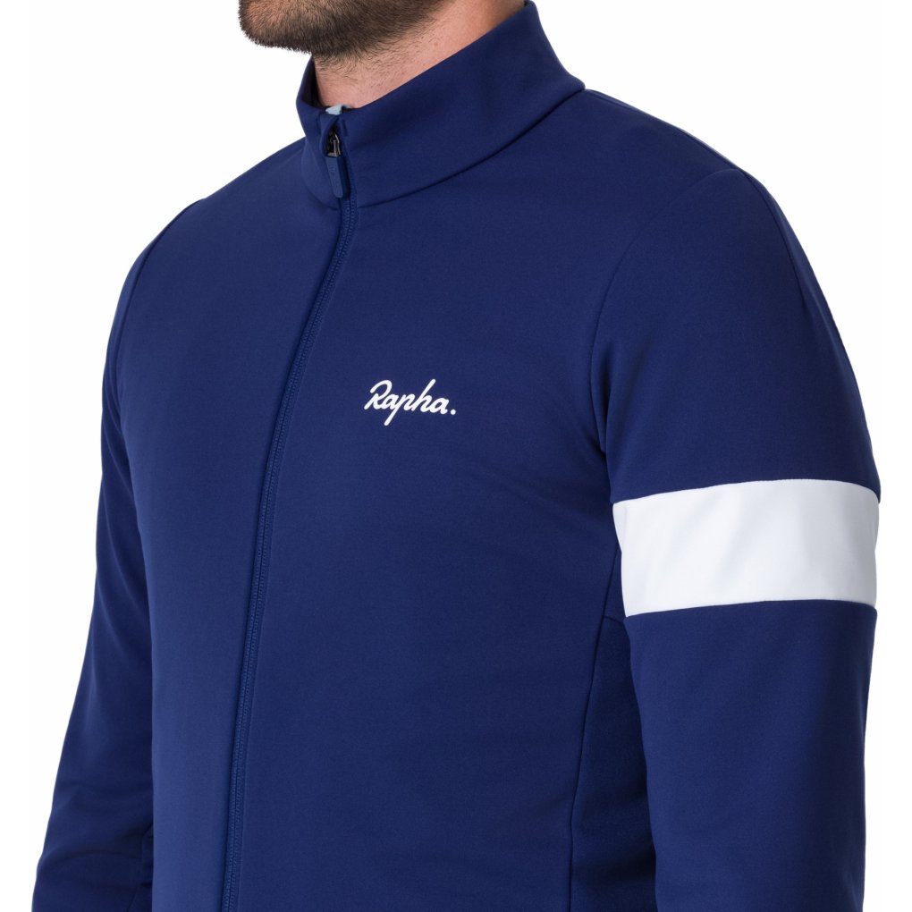 Rapha MEN'S CORE WINTER JACKET 紺　 サイズS Rapha Core Kurtka Zimowa Mężczyźni - navy/white | BIKE24