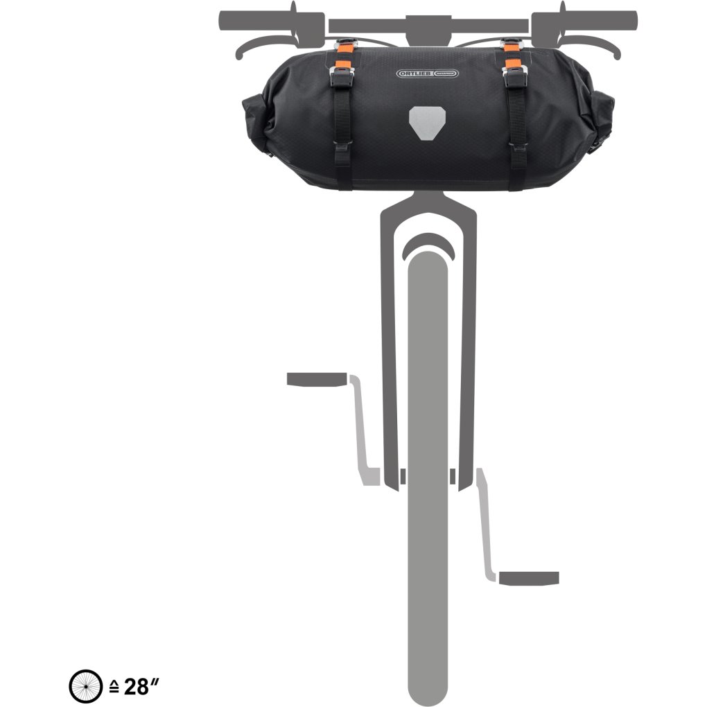 ORTLIEB Flex Handlebar-Pack - 9L - black matt | BIKE24