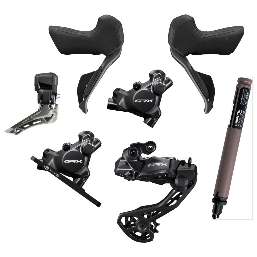 パーツ Shimano GRX di2 ST-RX825 SHIMANO シマノ GRX Di2 ST-RX825-R(右)/BR-RX820(前) J-kit STI