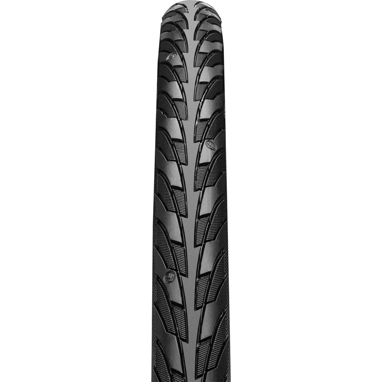 Ecovelò Stradale 2 Reifen 26 X 1,75 + Schläuche – Slick Black Für City- & Trekking-Bikes