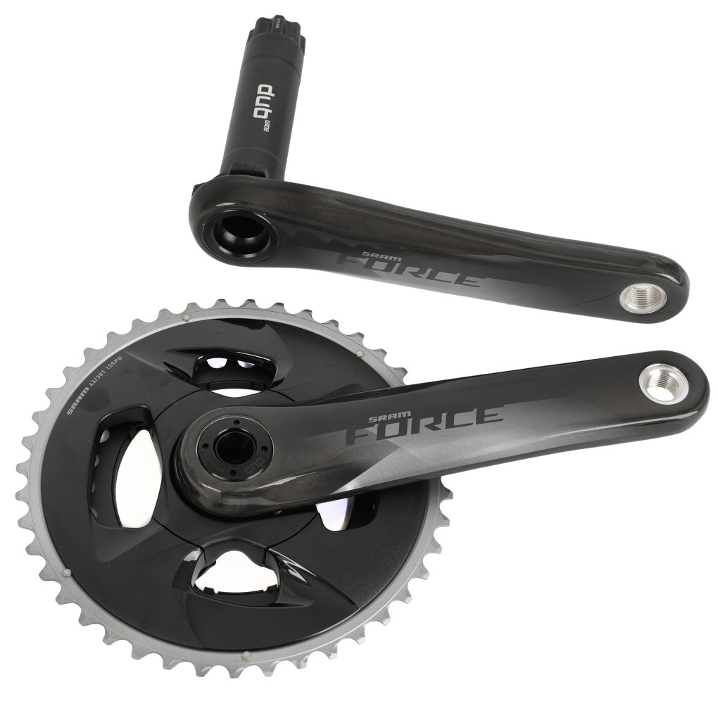 SRAM Force Crankset | DUB | Wide | 2x12-speed | 43/30 Teeth