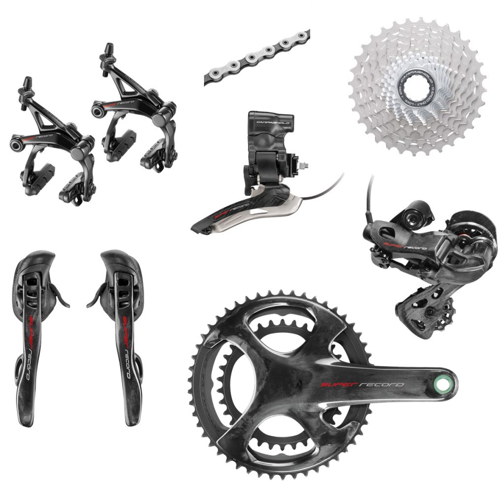 Campagnolo Super Record EPS Groupset - Stages L Powermeter | 2x12