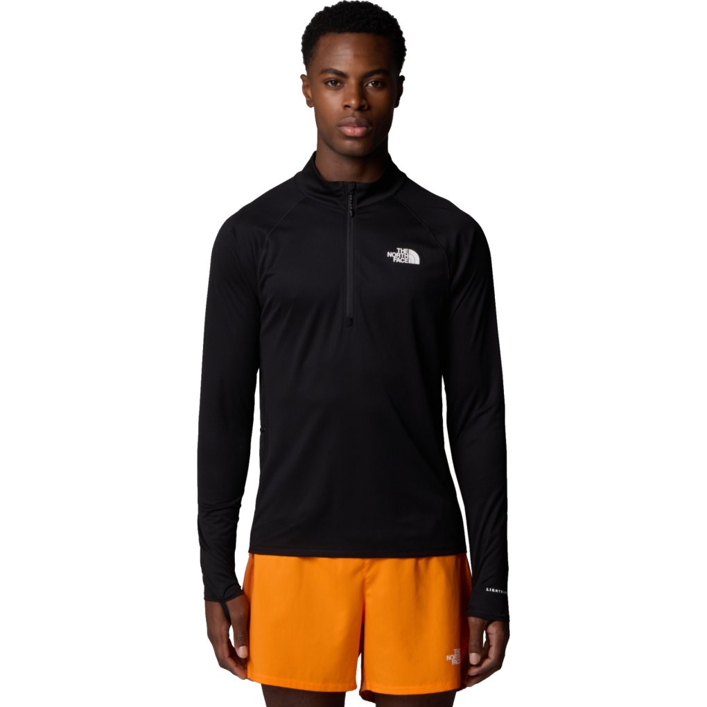 トップス THE NORTH FACE S/S STANDARD RELAXCREW The North Face Sunriser 1/4 Zip Long-Sleeve Top Men - TNF Black
