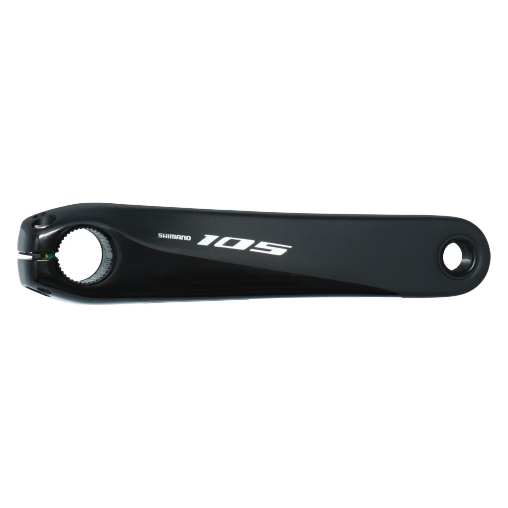 Bras De Manivelle Gauche Shimano FC-M6100-1 - Pour Transmission - Longueur 170 Mm - Noir