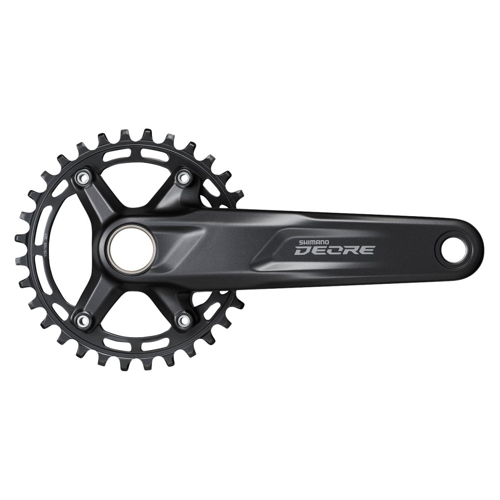 Shimano Deore FC-M5100-1 Guarnitura 1x10/11 Velocità nero