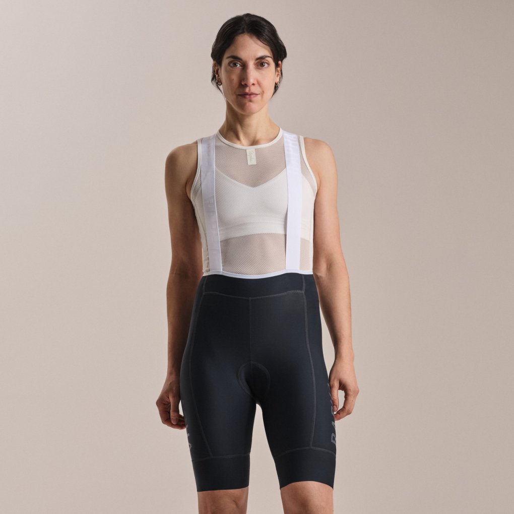Rapha Pro Team Training Bib Shorts Women - black/white | BIKE24