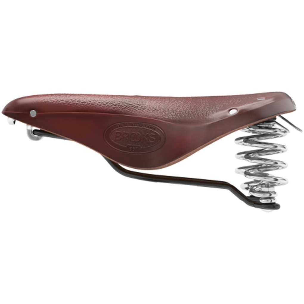 Brooks B67 Bend Leather Saddle brown BIKE24
