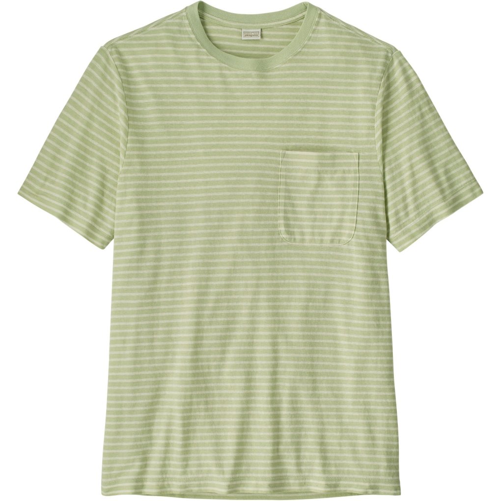 Patagonia Trail Harbor Pocket Tee Men - Steps: Lichen Green | BIKE24