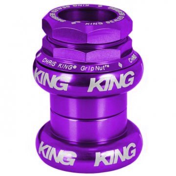 パーツ Chris King gripnut ec34 1-1/8 Headset Chris King GripNut 1 1/8 inch Headset - EC34/28,6-26tpi