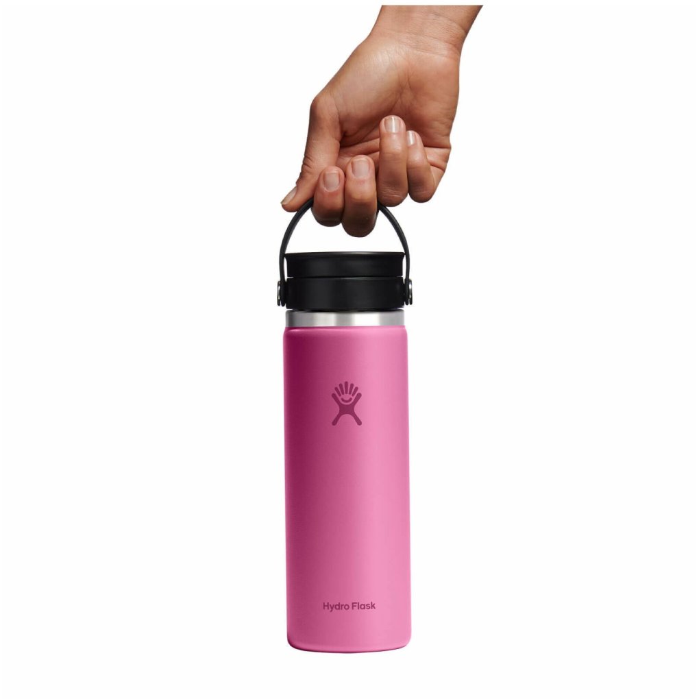 Hydro Flask 20oz Wide Mouth Coffee Insulated Bottle + Flex Sip Lid - 591ml  - Reef | BIKE24
