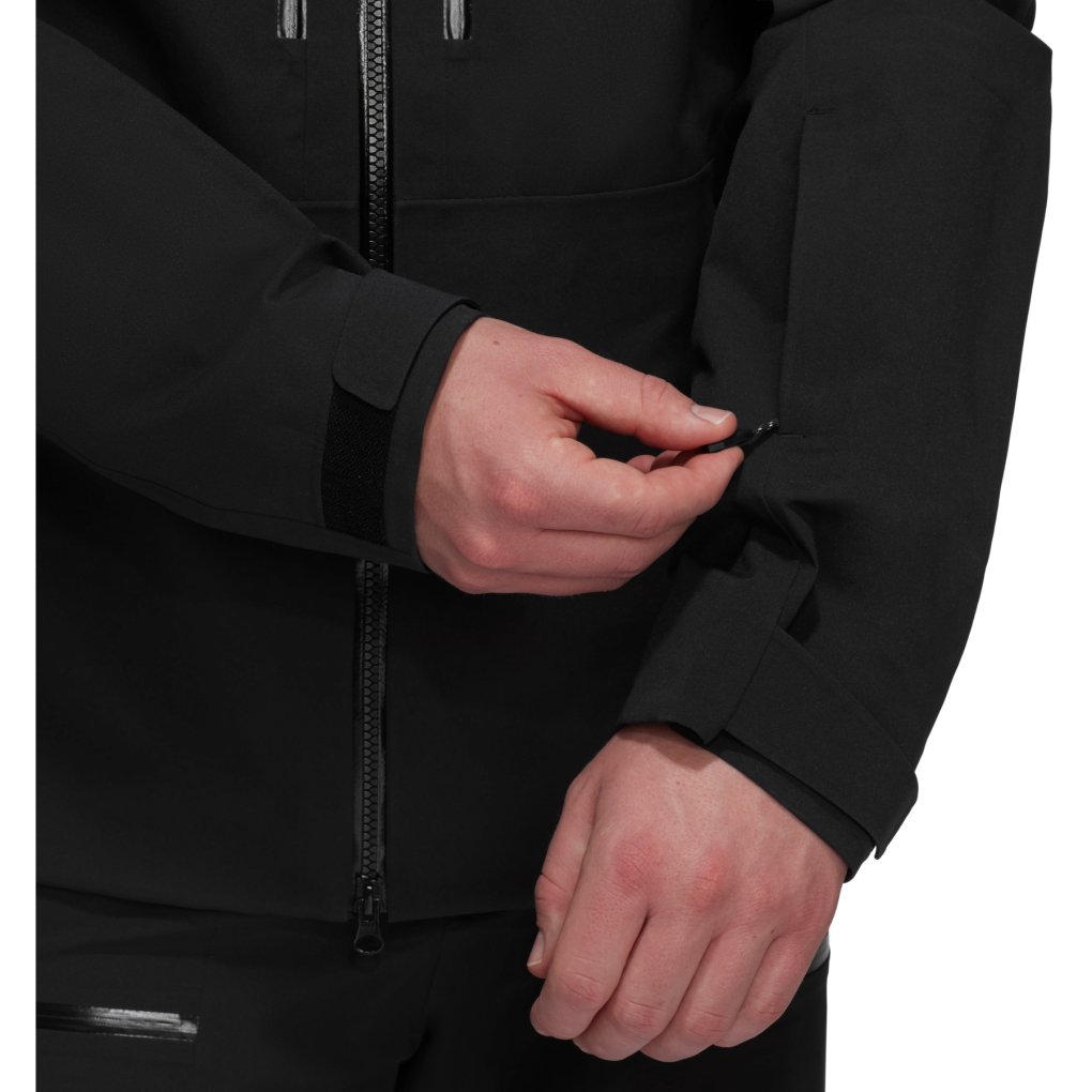 Mammut Stoney Hardshell Hooded Jacket Men black BIKE24