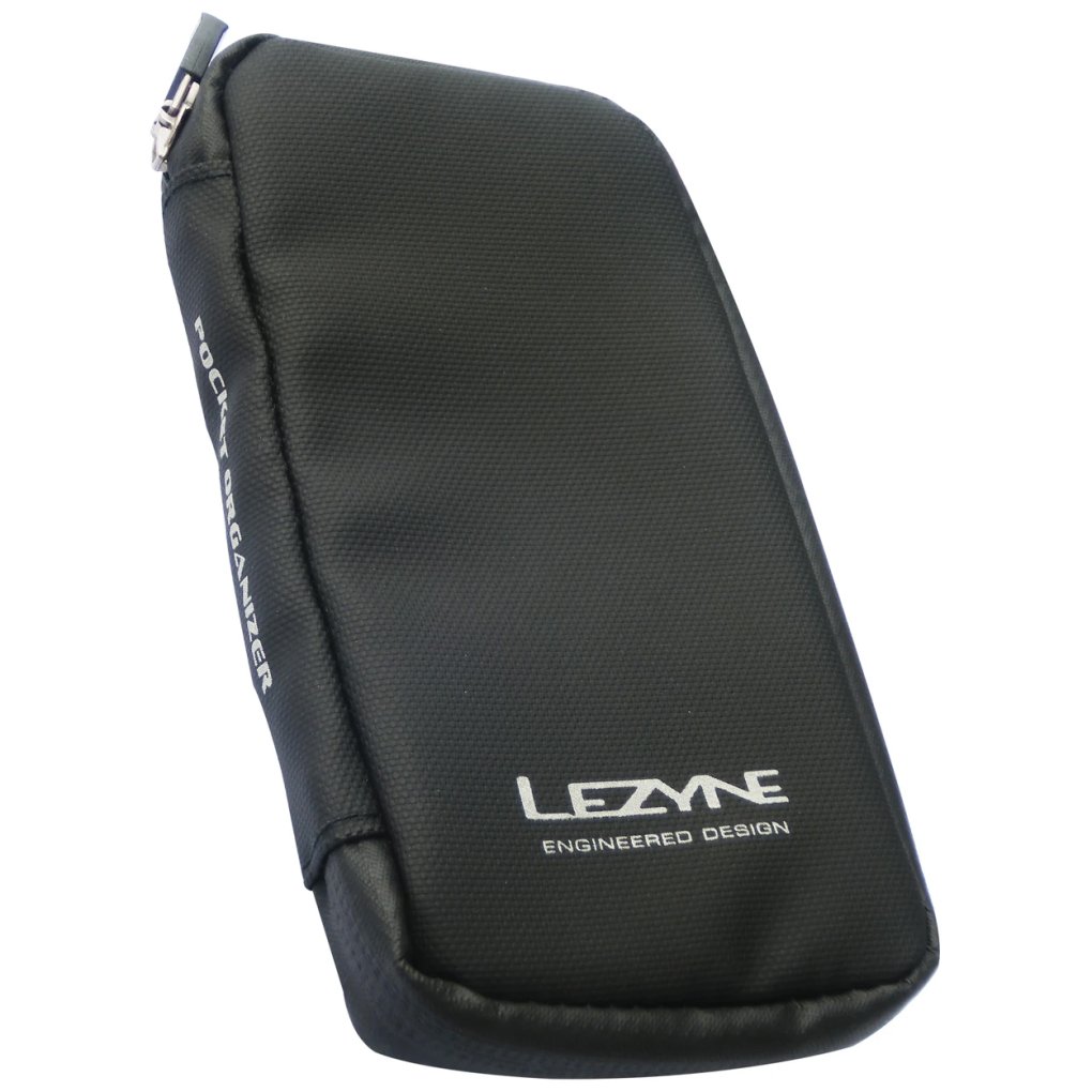 Sacoche De Selle Lezyne Medium QR Noire Avec Outils, Démonte-pneus Et Embout CO2
