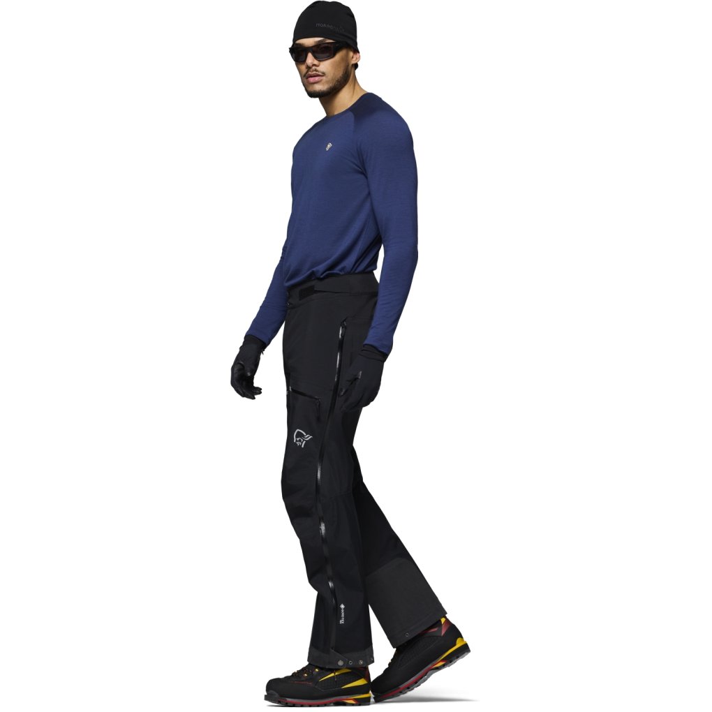 Norrona trollveggen Gore-Tex Pro light Pants Men - Caviar Black
