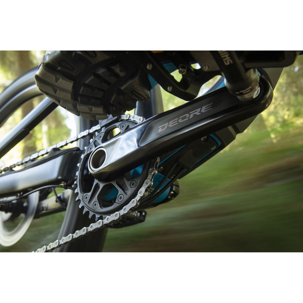 SHIMANO Bras De Manivelle Gauche FC-M6100-1 – 175 Mm, Noir, Pièce D’origine, Unisexe