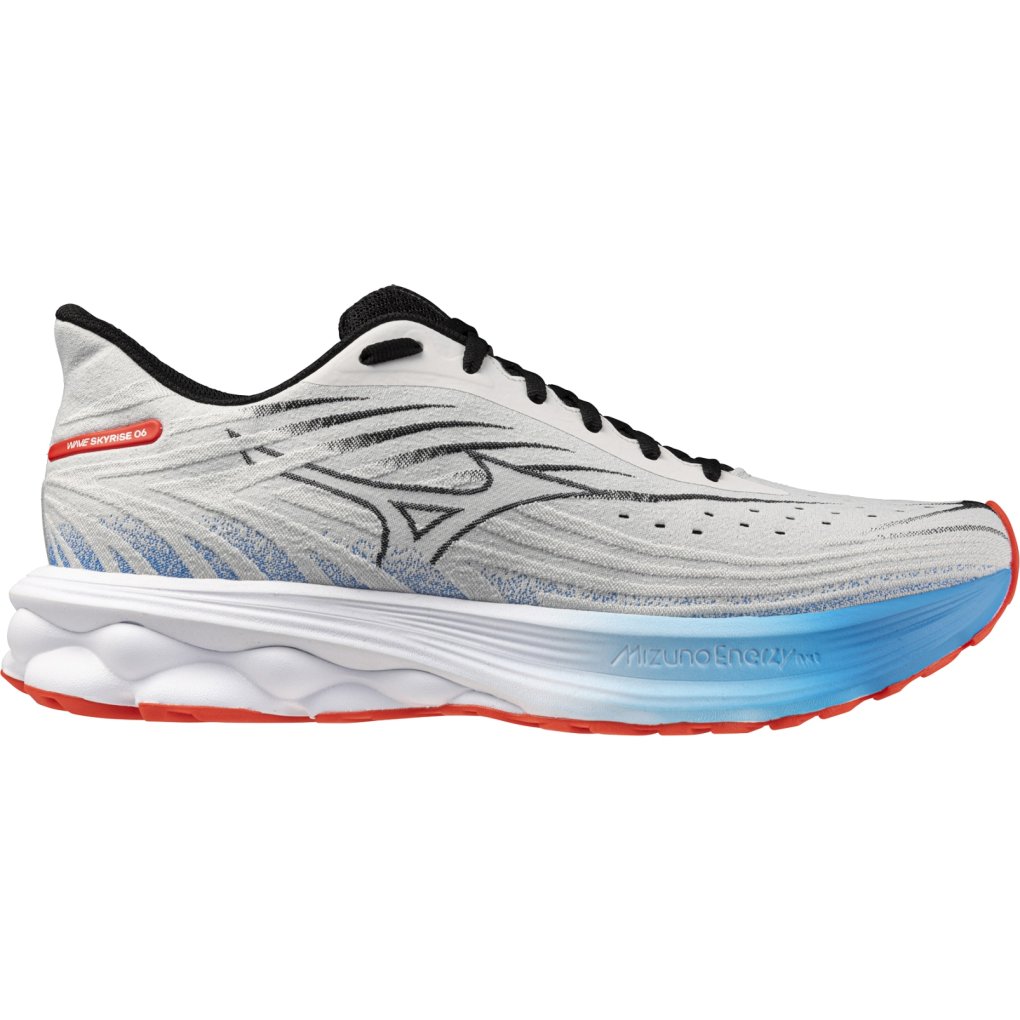 Mizuno Wave Skyrise Running Shoes Men Nimbus Cloud/Black/Blue Pace