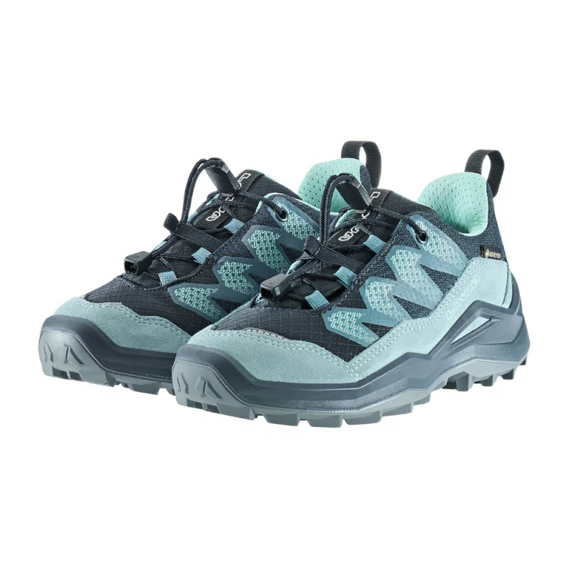 LOWA Chaussures Enfant Maddox Pro GTX Lo Junior marine/bleu