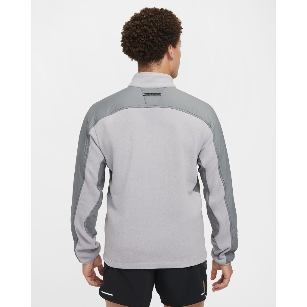 Nike Trail Polartec® 1/4-Zip Fleece Running Top Men - cement grey