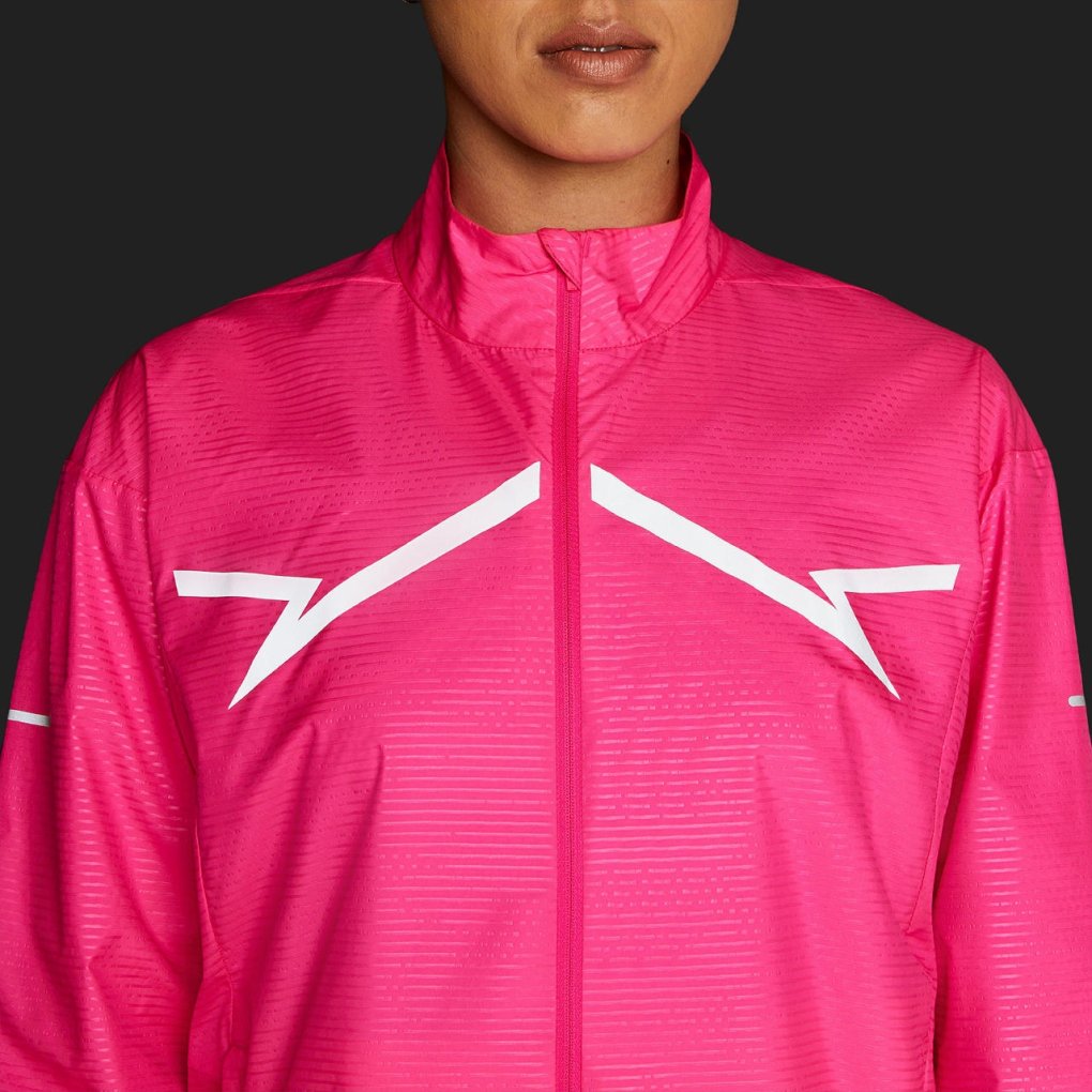 asics Lite-Show Jacket Women pink glo BIKE24