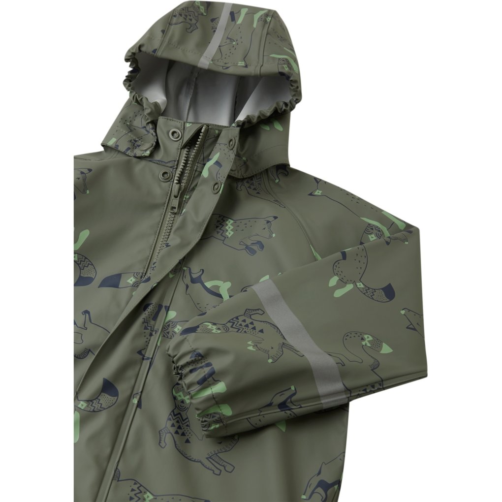 Reima Vesi Regenjacke Kinder greyish green 8923 BIKE24