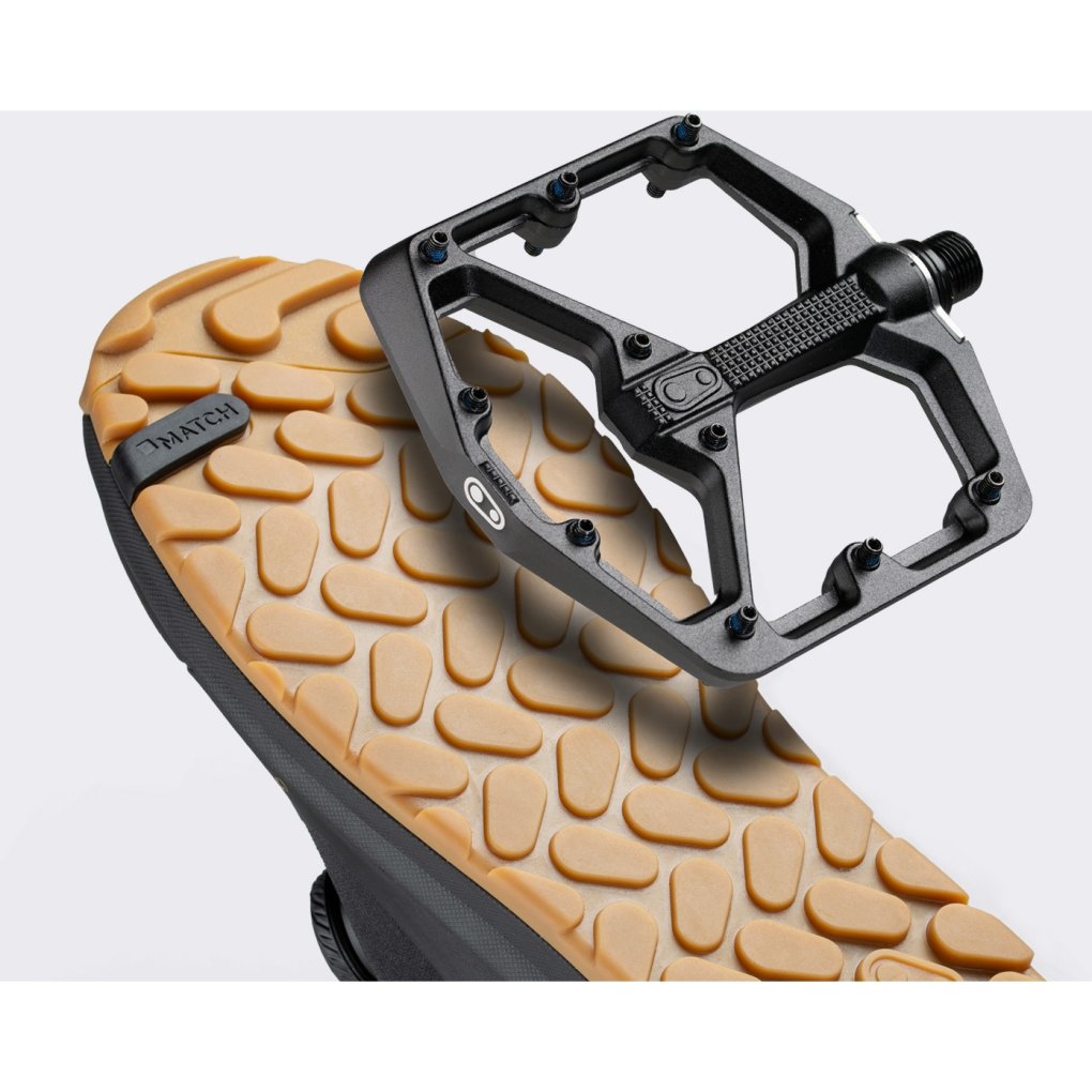 Crankbrothers Stamp Trail BOA® MTB Shoes - black/gold/gum | BIKE24