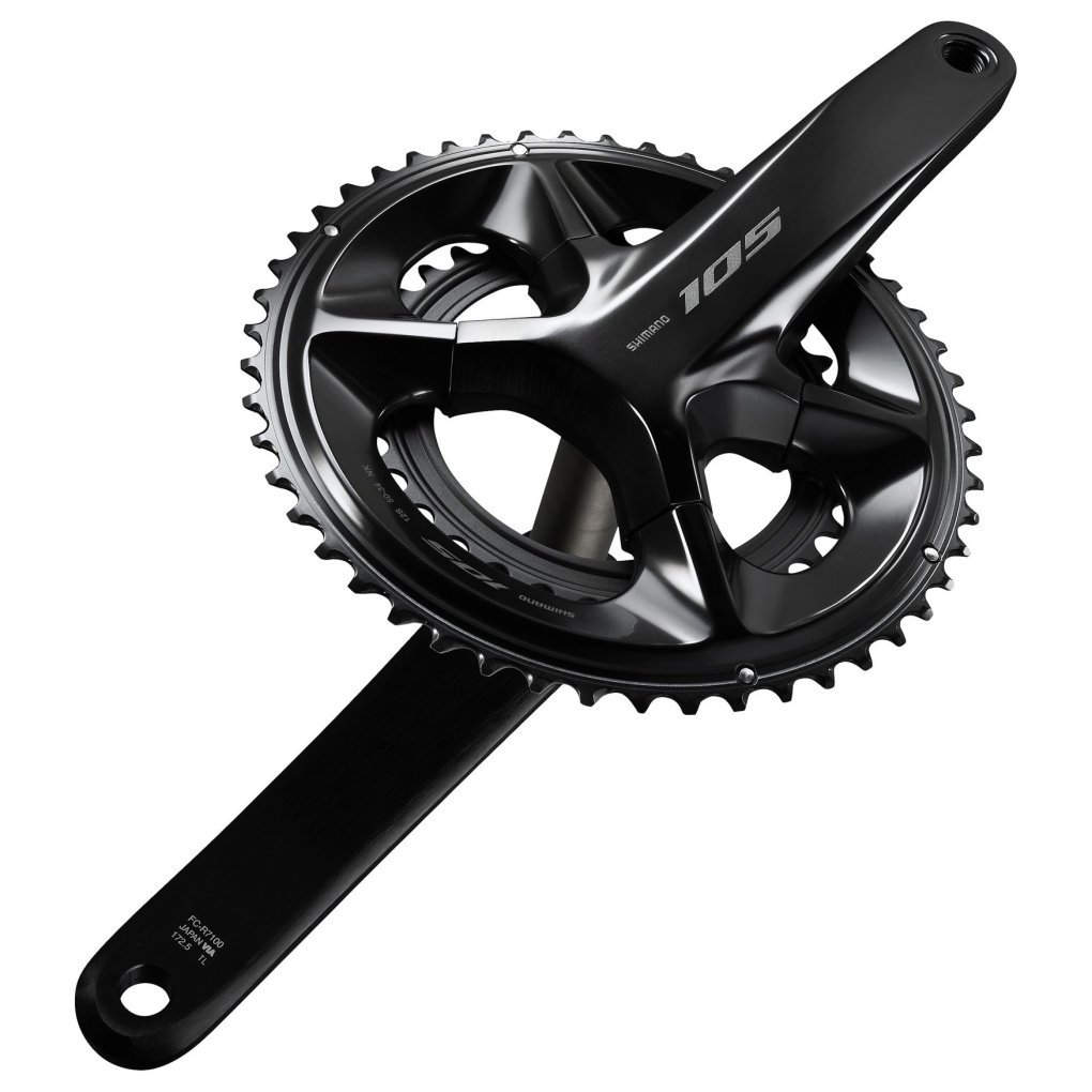 パーツ SHIMANO FC-R9100 172.5 52-36 172.5mm 52/36T Shimano Dura-Ace FC-R9100 11 Speed Crankset