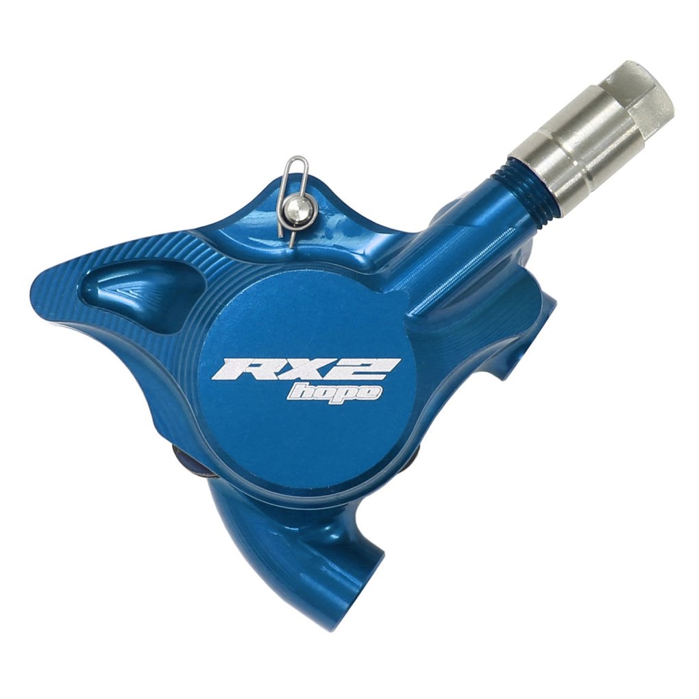 Hope RX2 Brake Caliper | Flat Mount | MIN - red | BIKE24