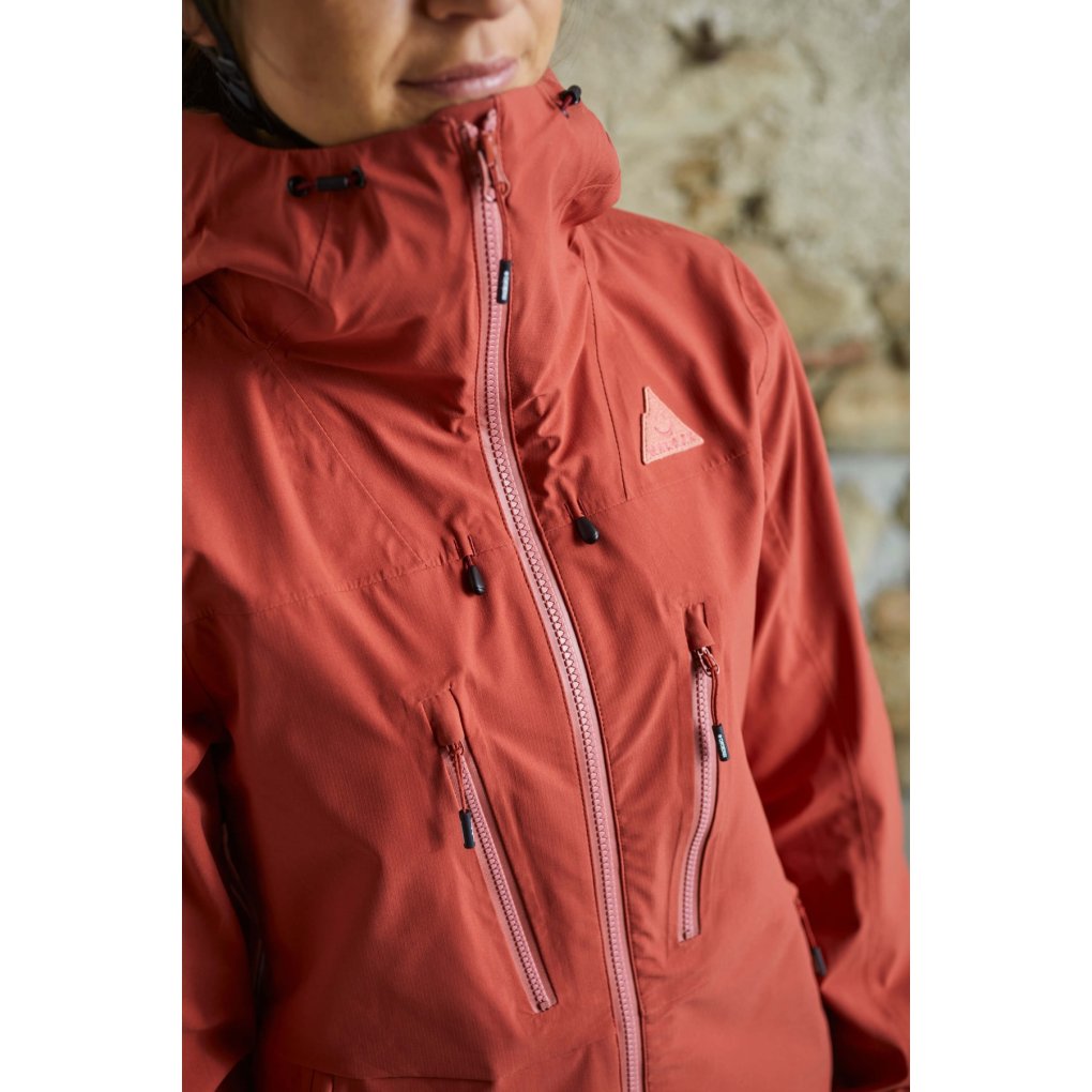Maloja Chaqueta Alpinismo Mujer Bad Weather rosehip