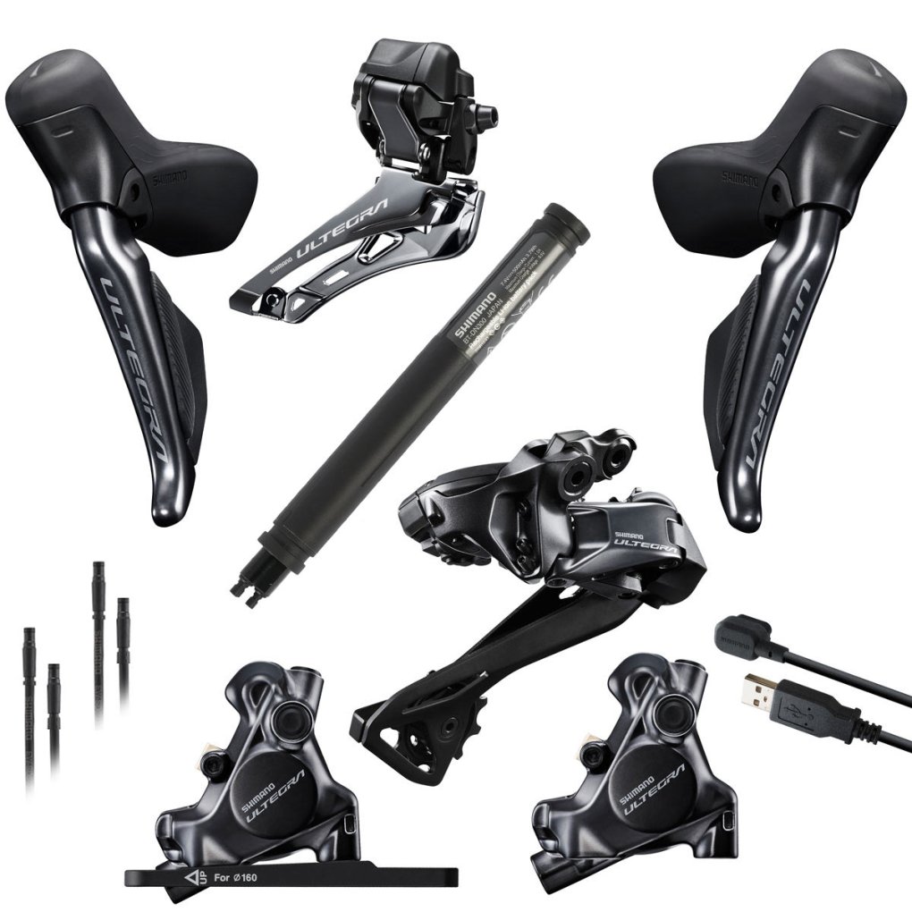 Shimano Ultegra Di2 R8100 Upgrade Kit - 2x12-Voudig | BIKE24