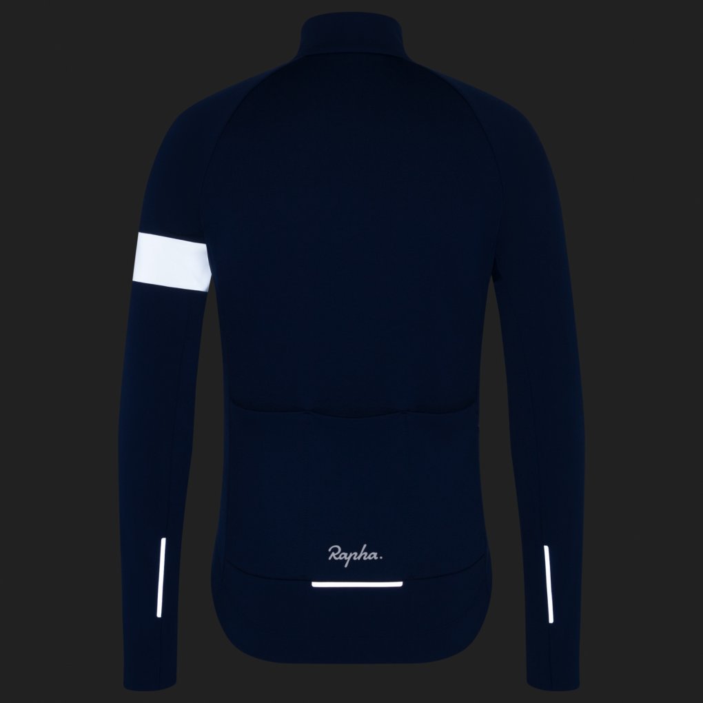 Rapha Core Winter Jacket Men - navy/white | BIKE24