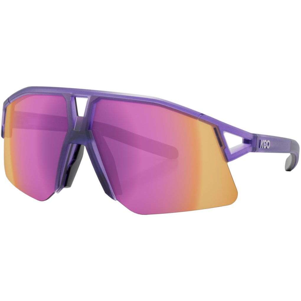KOOサングラス HYPE バイオレットグラスマット/ピンクミラー/CAT3 koo-hype-sunglasses-violet-