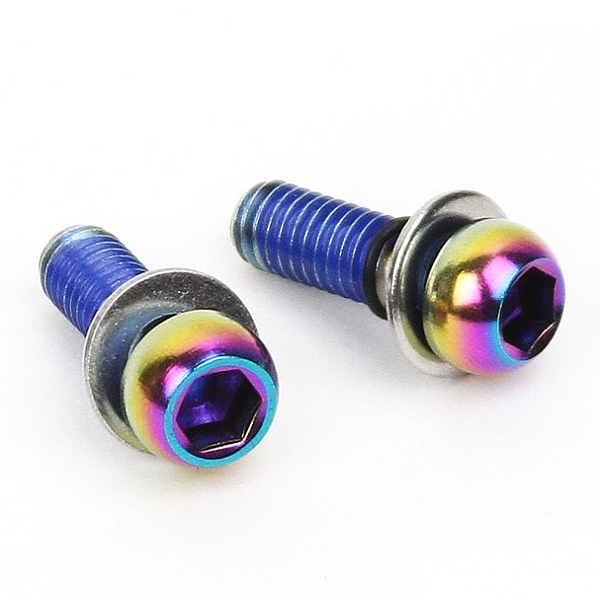 SRAM Befestigungsschrauben-Satz Standard, Edelstahl Schrauben und Unterlegscheiben, rainbow - Sæby Cykler