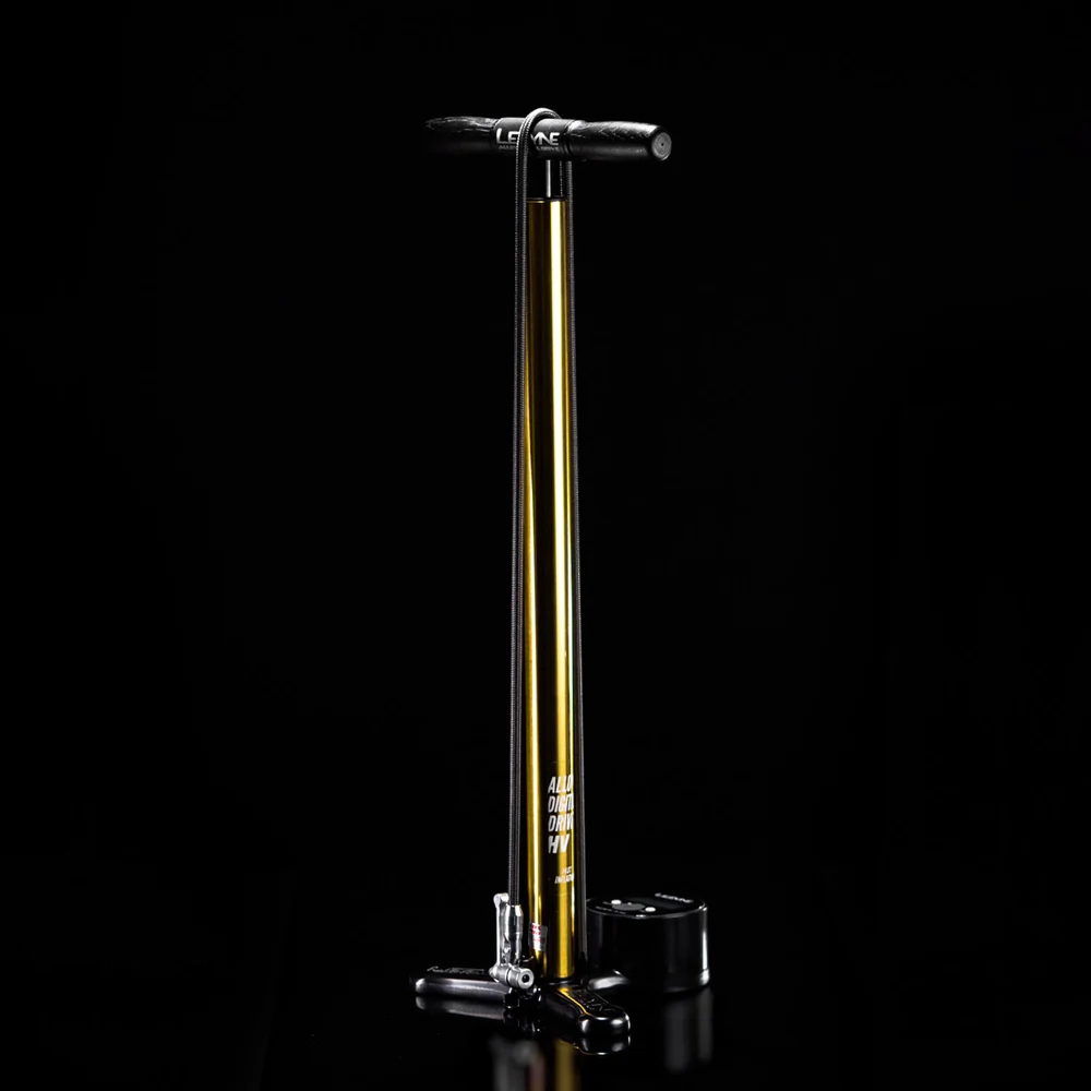Lezyne CNC Digital Drive 3.5 Floor Pump - Gold - Special