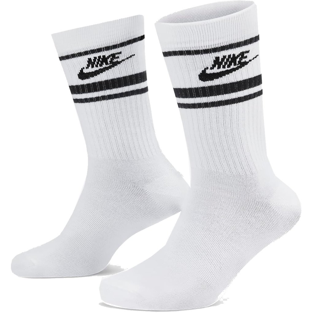 medium white nike socks
