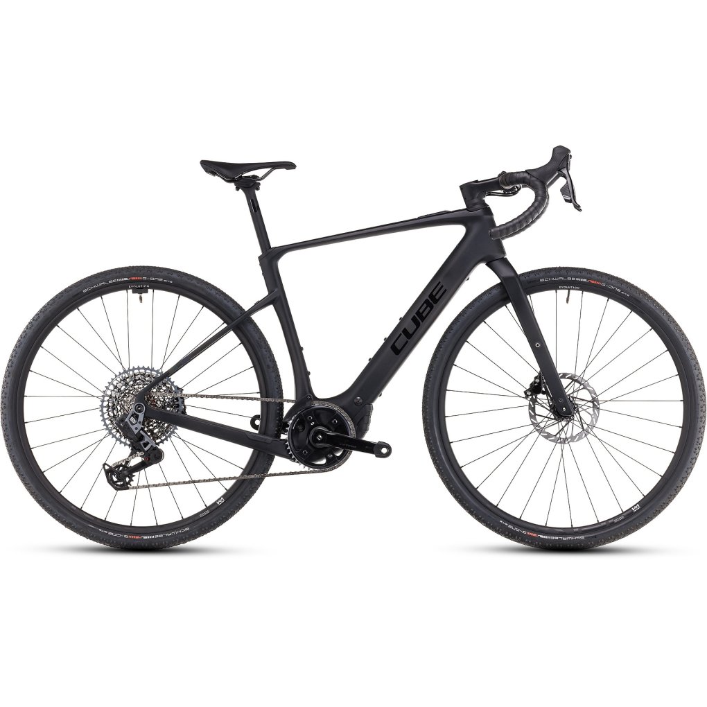 CUBE Bici Elettrica Gravel Carbonio NUROAD HYBRID C:62 SLX