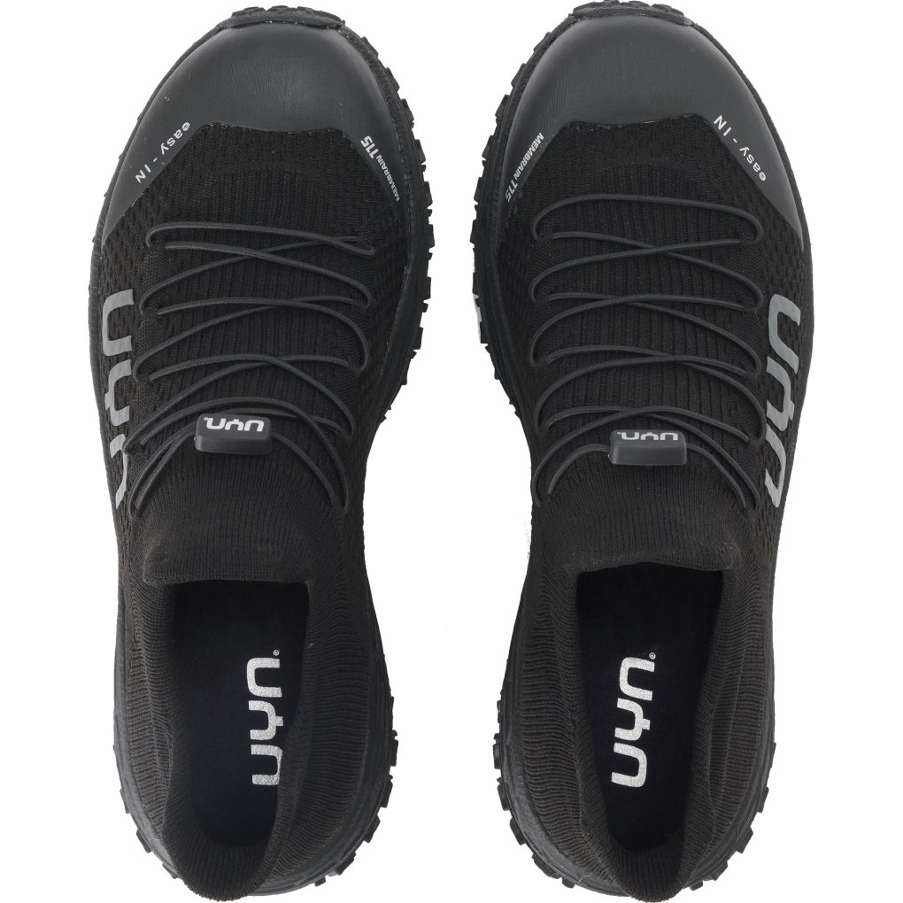 UYN Scarpe da Trail Running Uomo Easy In Black Sole Nero