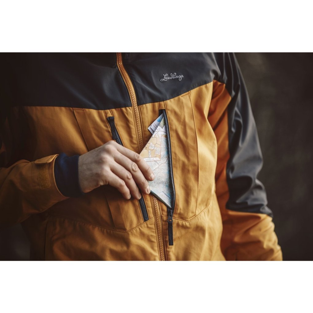 Lundhags Makke Pro Hiking Jacket Men Gold/Charcoal 209 BIKE24