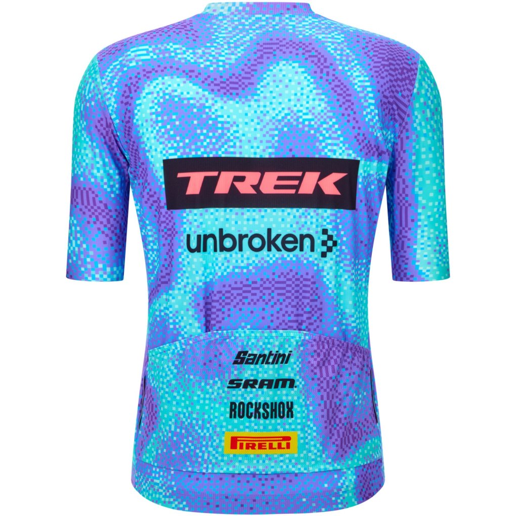 Santini Trek Factory Racing 2026 Short Sleeve Cycling Jersey Men