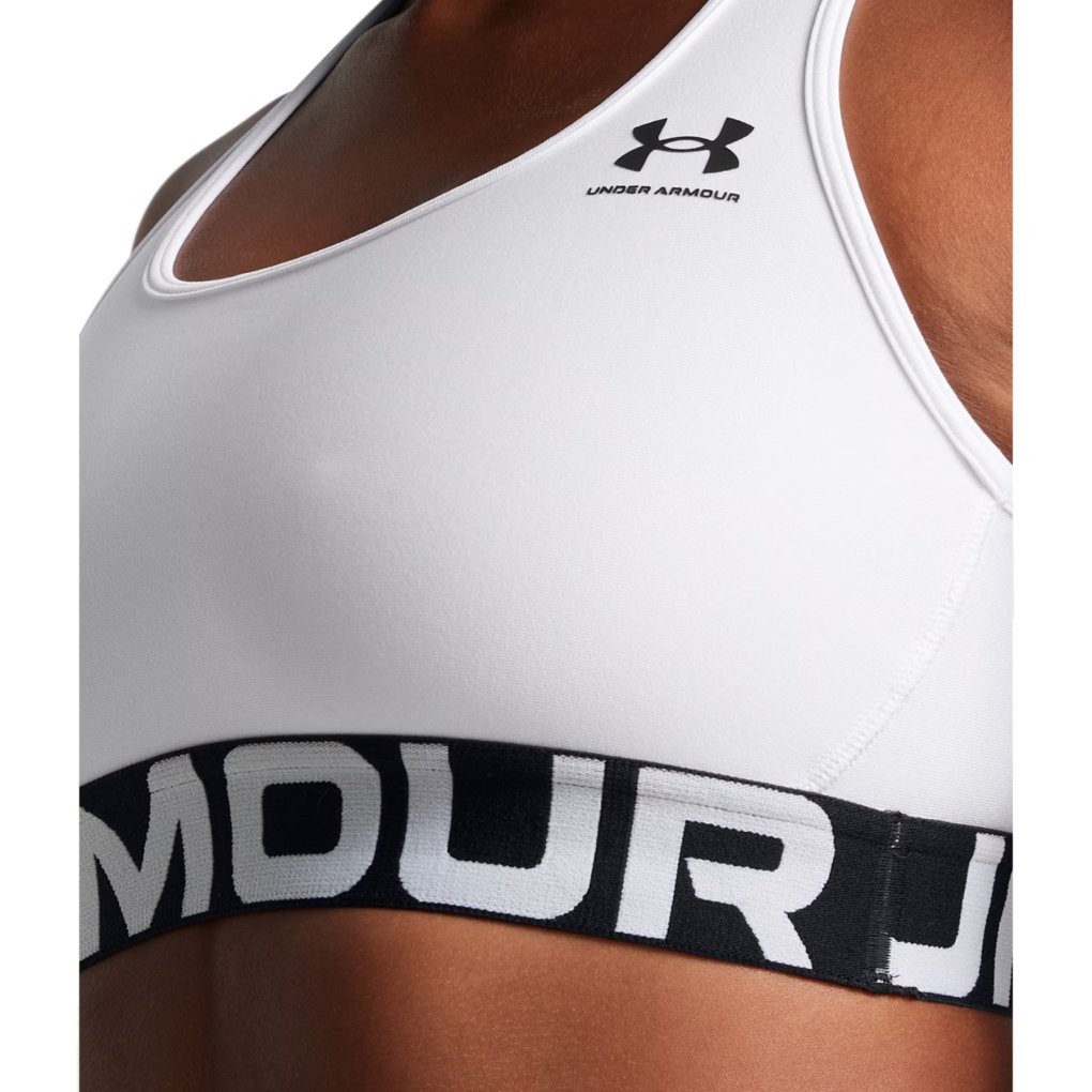 Under Armour Sujetador Deportivo Mujer Blanco/Negro BIKE24