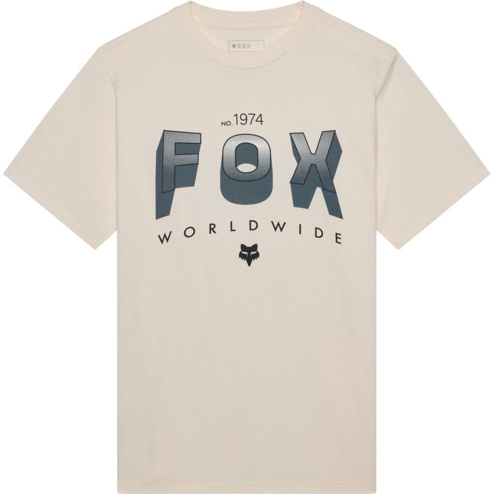FOX Block 195 Original Shortsleeve Tee Men - off white | BIKE24