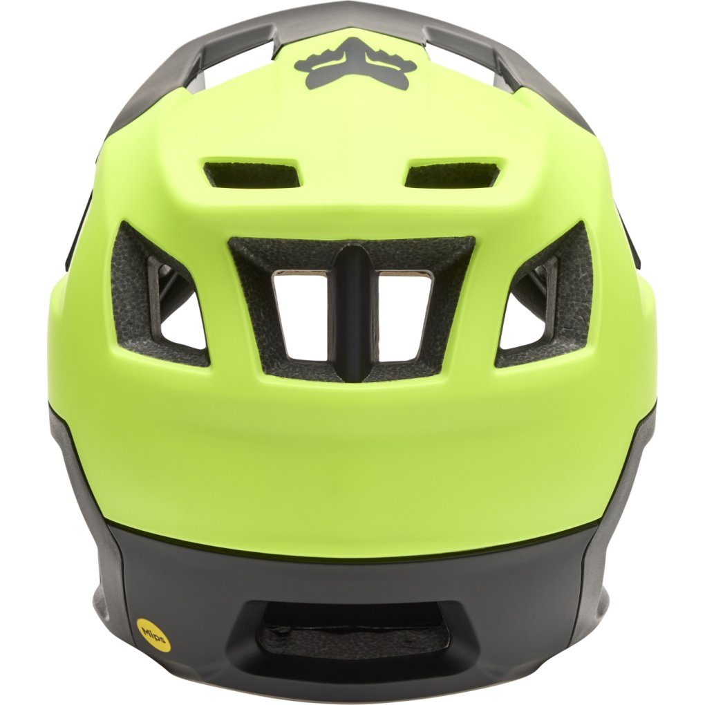 FOX Dropframe Kask fluorescent yellow BIKE24