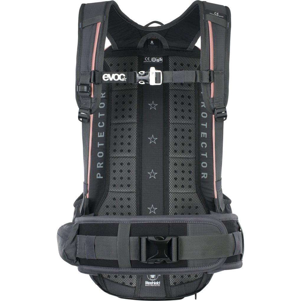 EVOC Fr Enduro 16 Protector Backpack Dusty Pink/Carbon Grey BIKE24