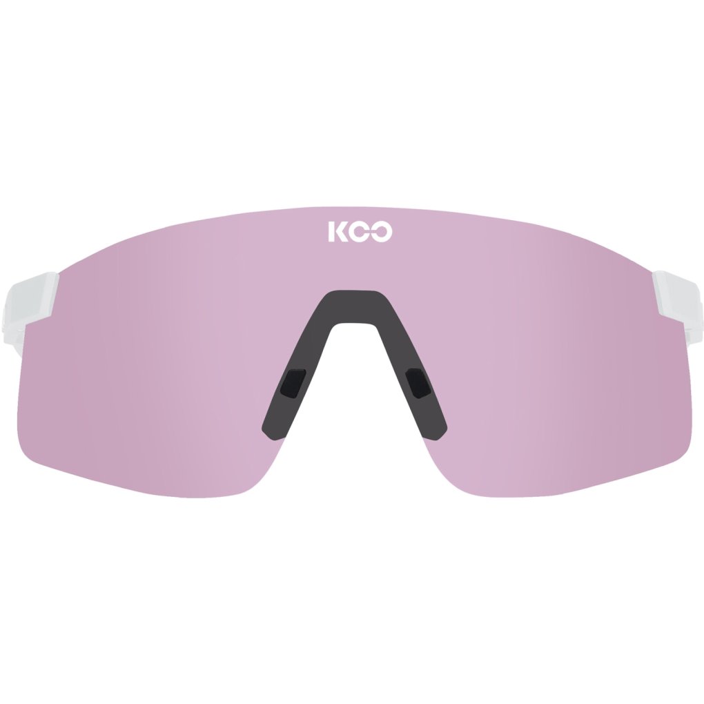 KOO Nova Photochromic Sunglasses - White Matt | Photocromic