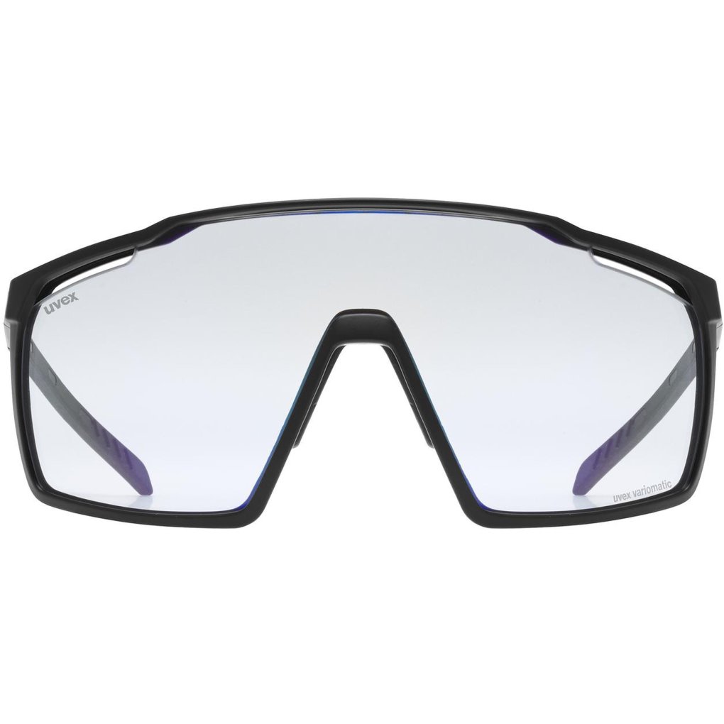 Uvex mtn perform V Glasses - black matt/variomatic