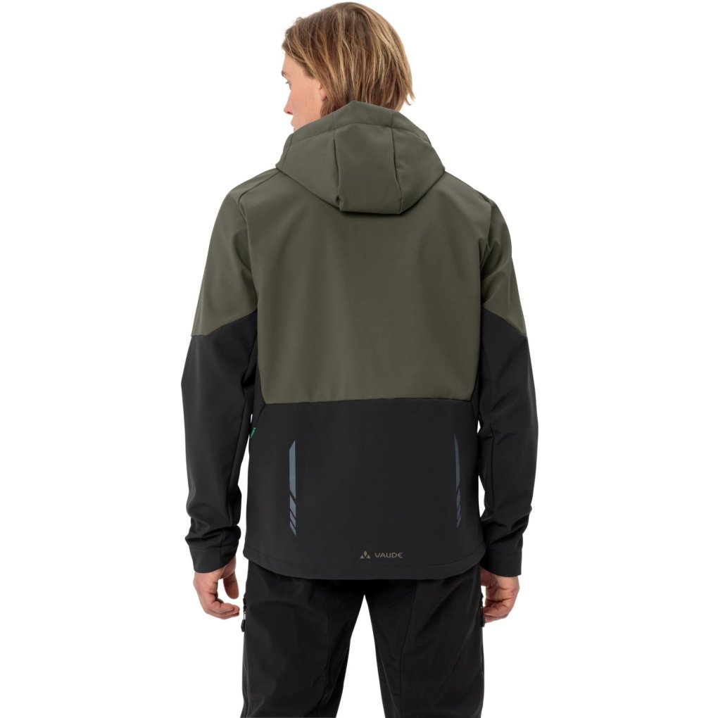 Vaude Qimsa Softshell Jacket Men khaki BIKE24