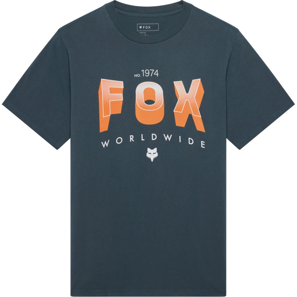 FOX Block 195 Original Shortsleeve Tee Men - deep cobalt | BIKE24
