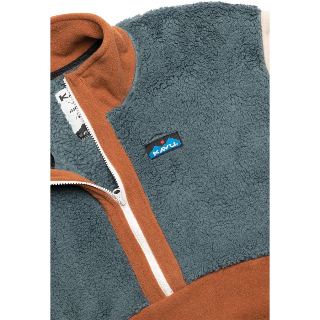KAVU Timber Lane Fleece Pullover Women Cloud Cover BIKE24