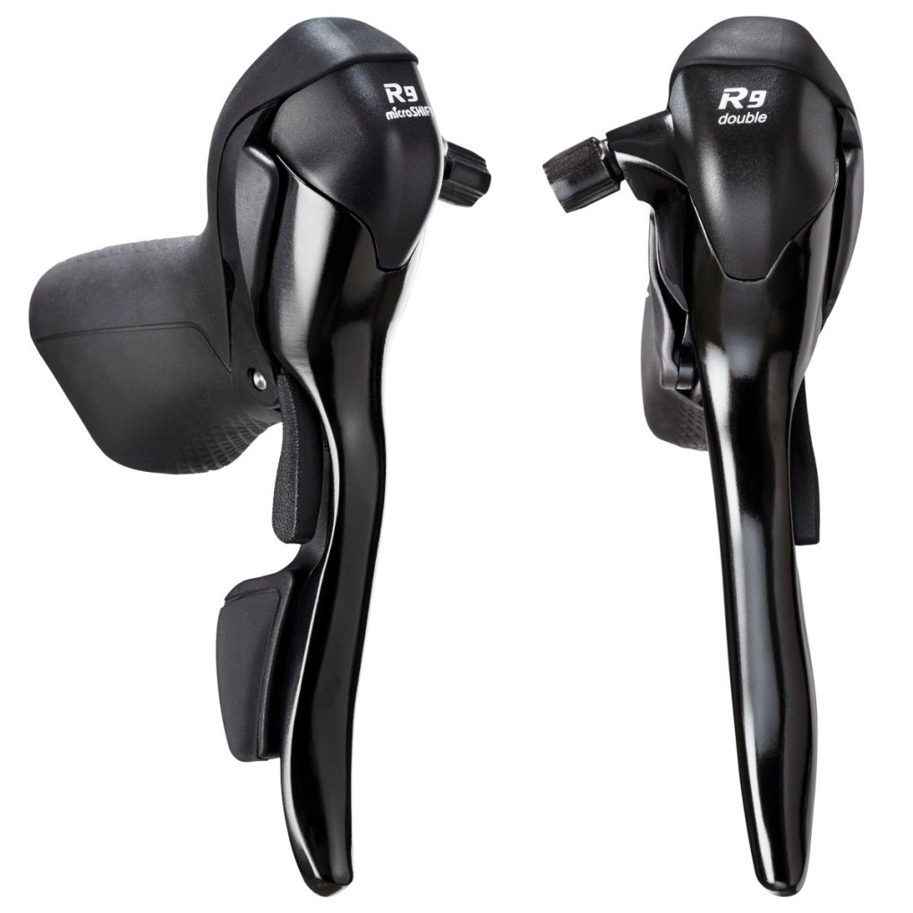 microSHIFT Drop-bar Shifter Pair 9-Speed — afbeelding 1