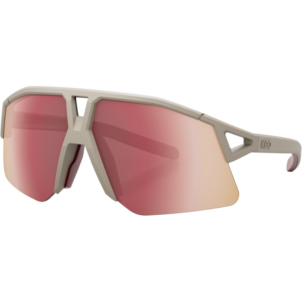 KOO Hype Sunglasses - Crystal - Turquoise Mirror | BIKE24