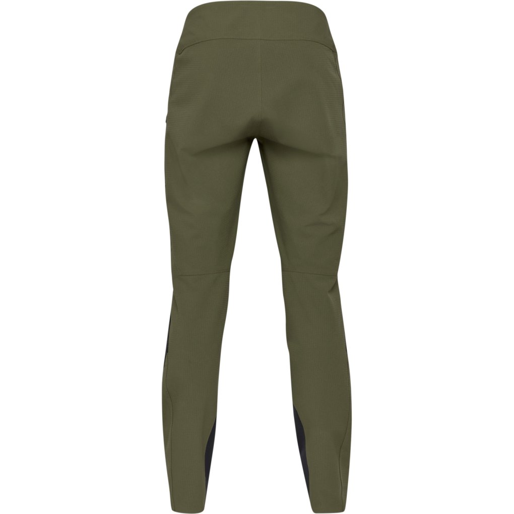 Fox Girls MTB-Hose Ranger – In Olive Grün, Schlank Geschnitten, Mit Stretch, Für Mountainbike & Freizeit