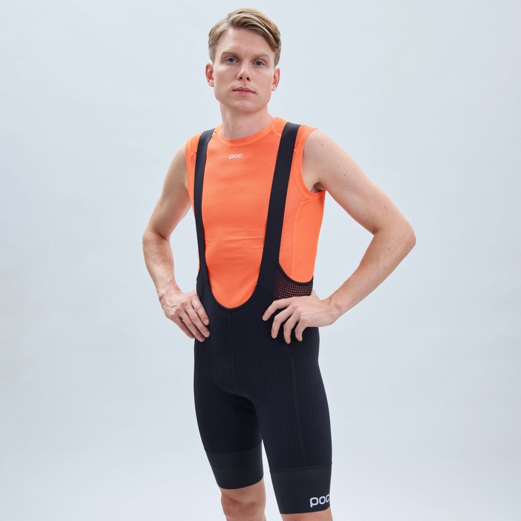 POC Raceday Bib Shorts Men 1002 Uranium Black